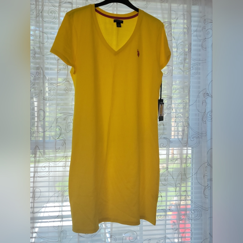 Polo yellow dress